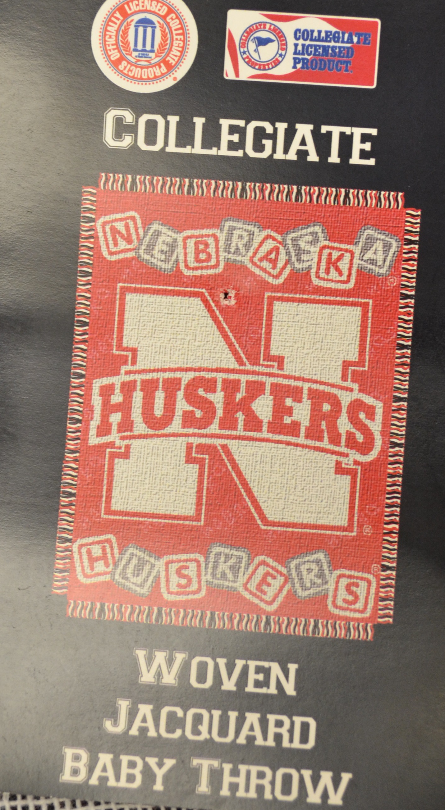 Husker Baby Throw